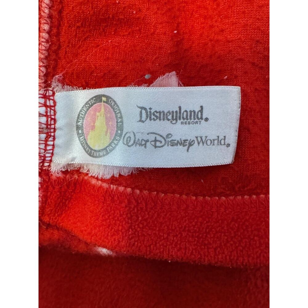 Disneyland Resort Santas Reindeer Fleece Throw 35X46 Mickey Festive - Picture 7 of 10